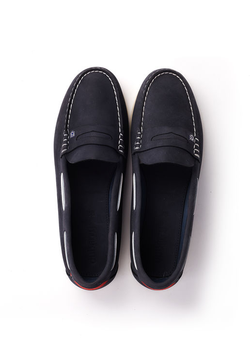 Dubarry Belize Deck Shoe: Denim