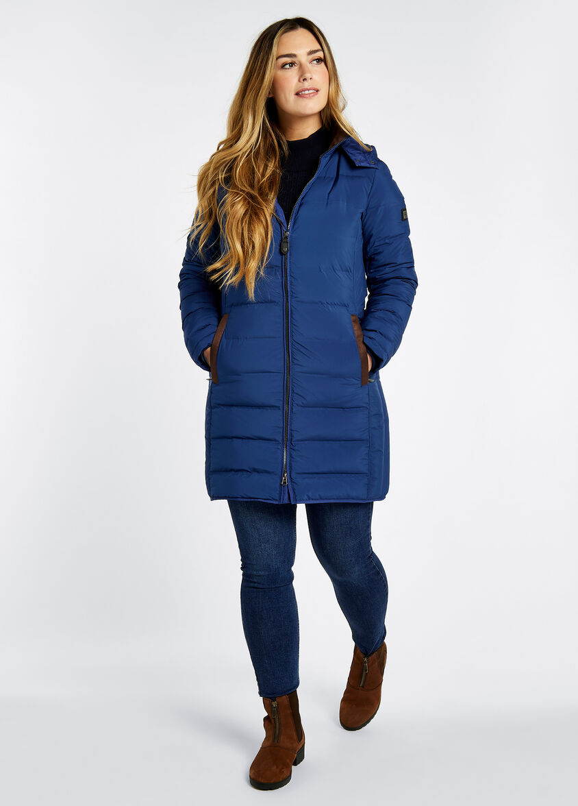 Dubarry Ladies Navy Quilted Jacket Dubarry Ballybrophy Quilted