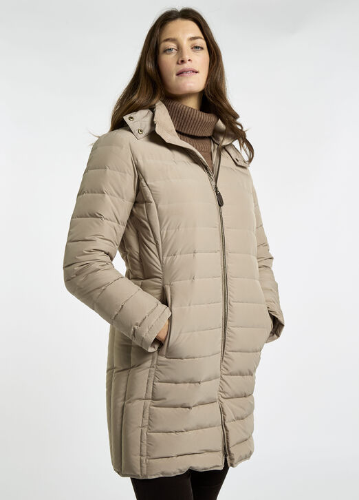 Dubarry Ballybrophy Quilted Jacket: Oat