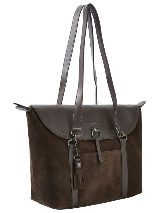Dubarry Parkhall Tote Bag: Cigar