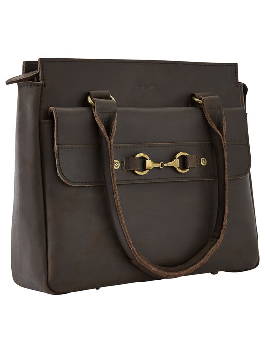 Dubarry Slane Saddle Bag: Mahogany