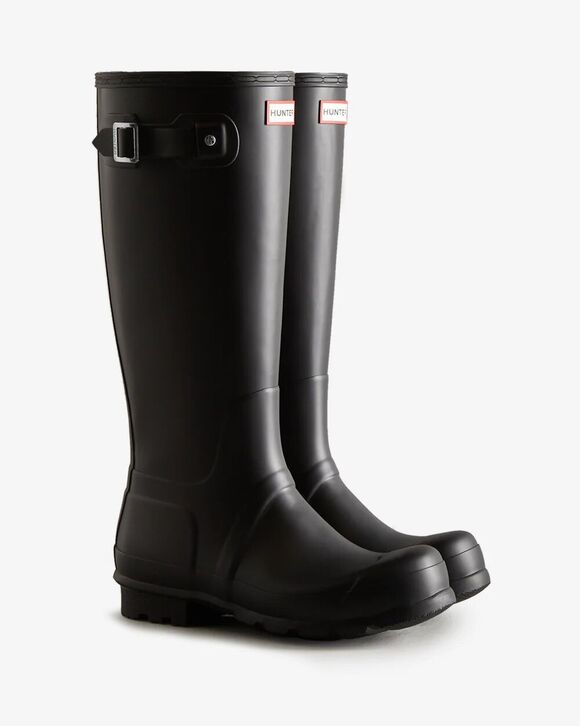Hunter Mens Original Tall Wellington: Black