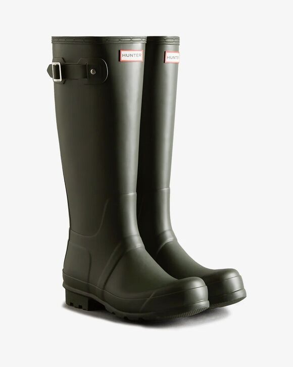 Hunter Womens Original Tall Wellington: Dark Olive