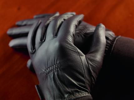 Musto Leather Shooting Gloves-Brown Lifestyle