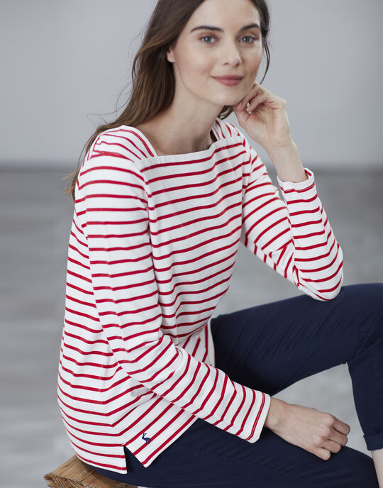 Joules Matilde Square-Neck Top for Her