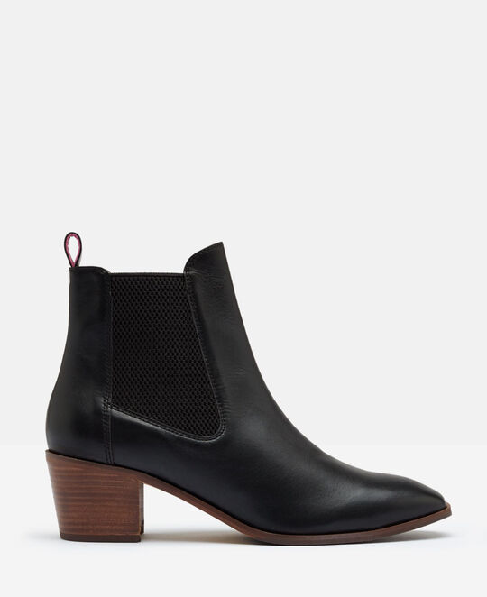 Joules Hartford Heeled Leather Boots