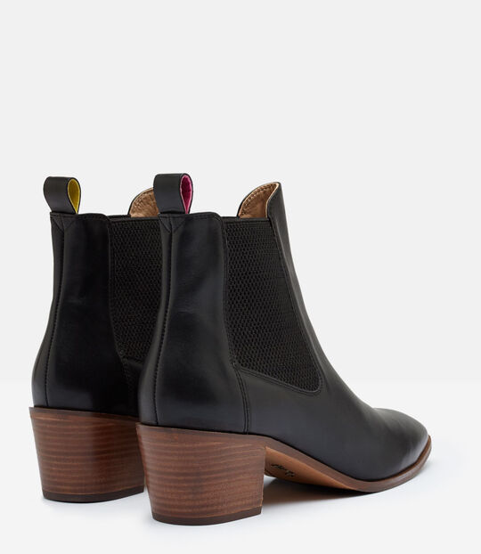 Joules Hartford Heeled Leather Boots