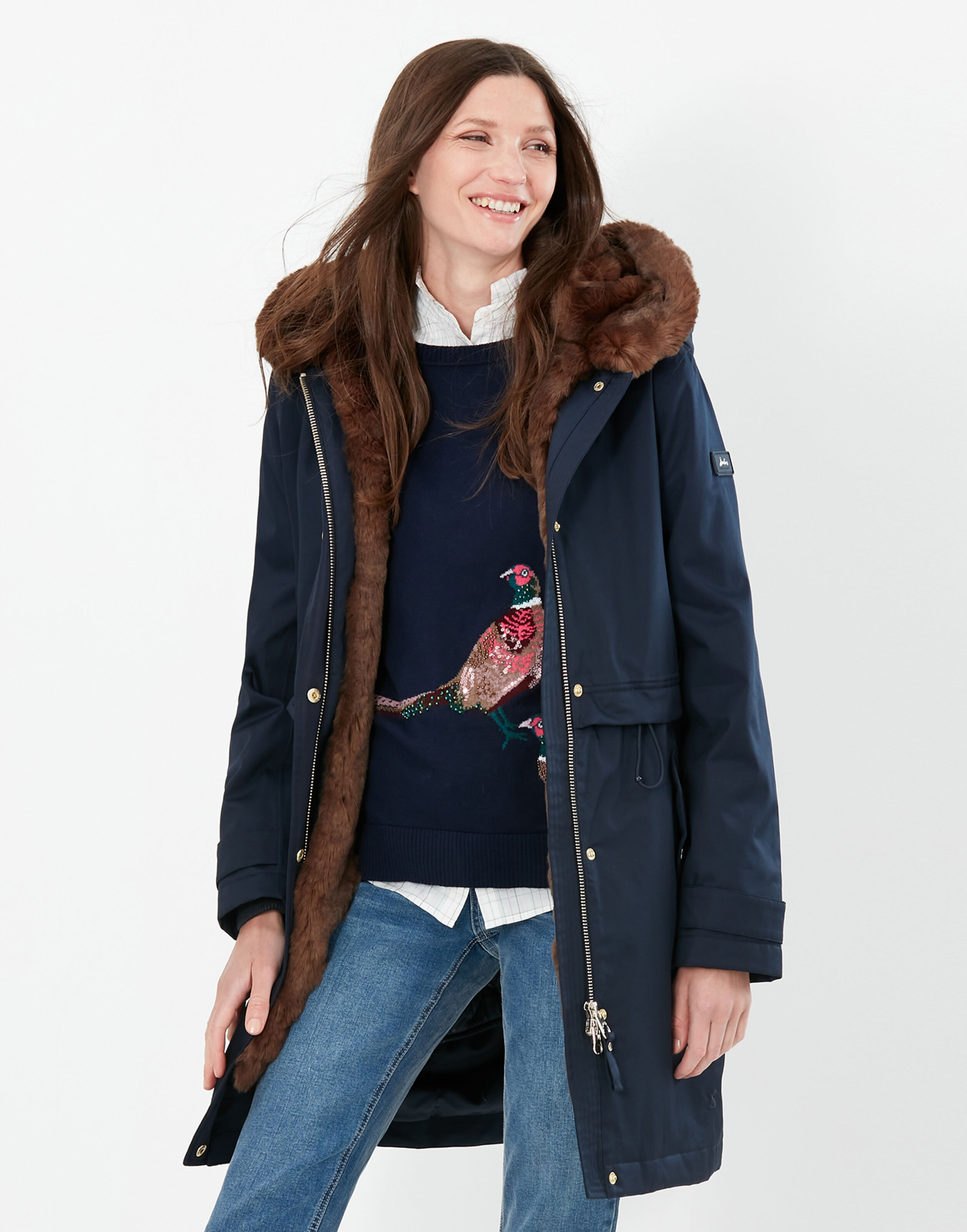 joules piper waterproof parka