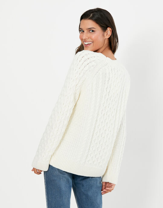 Joules Mavis Heritage Cable Jumper for Her