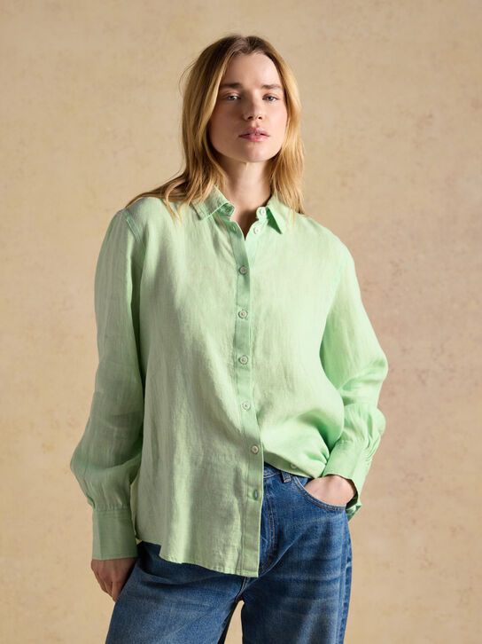 Joules Anna Shirt: Green