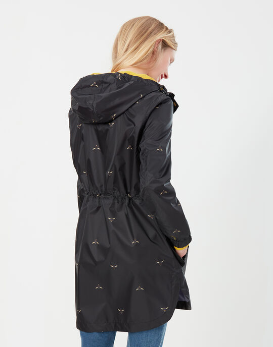 Joules Golightly Printed Waterproof Packable Jacket for Her