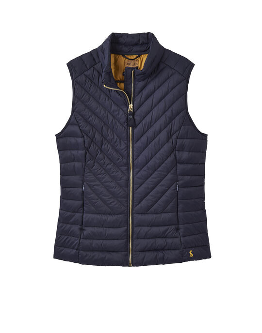 Joules Brindley Chevron Quilted Gilet for Her: Save 43%
