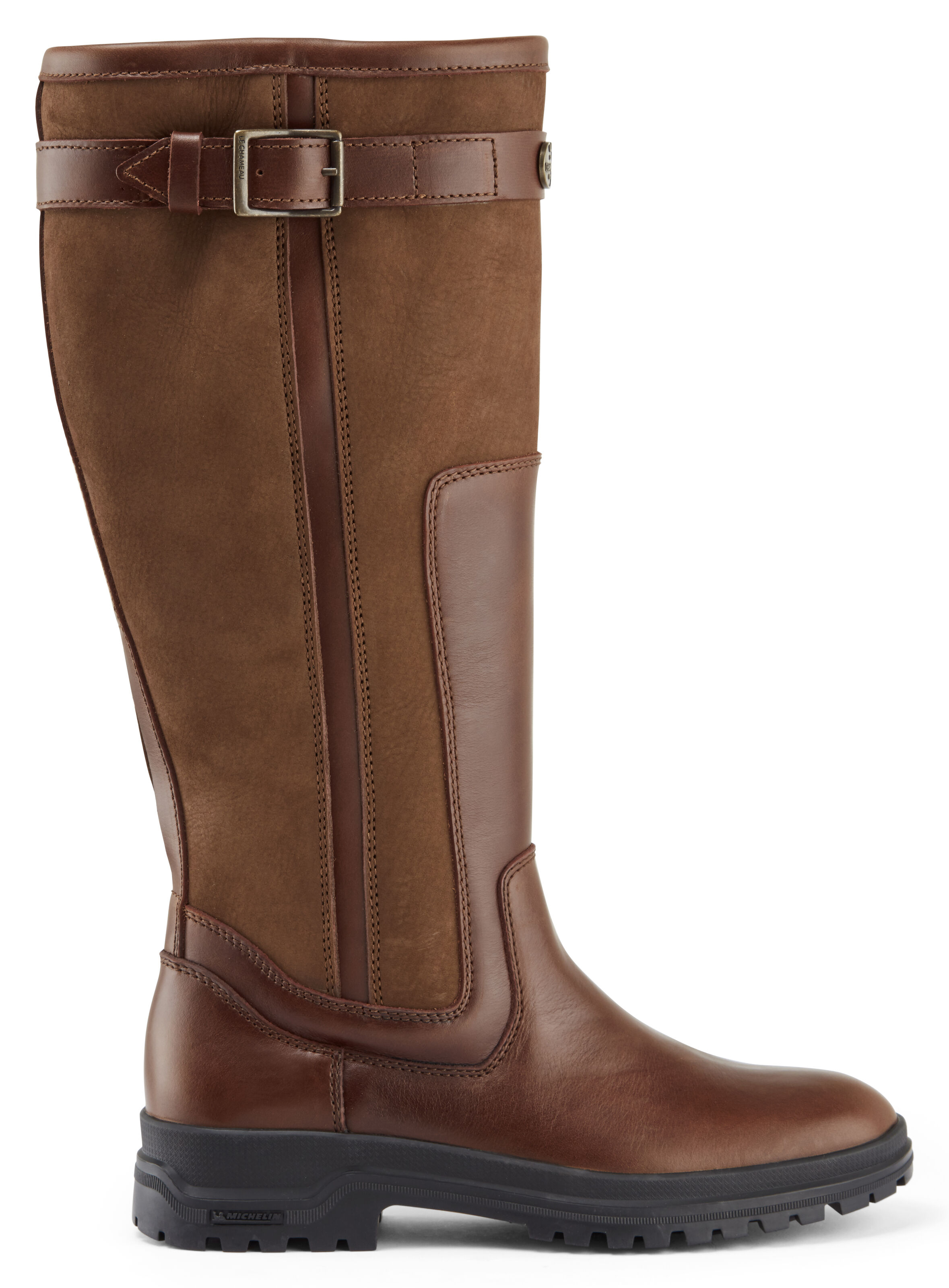 Le Chameau Jameson Women s Standard Fit Leather Boot Caramel