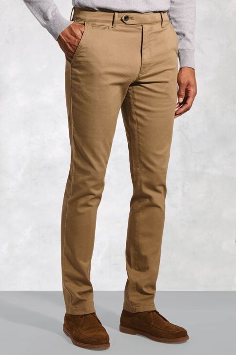 Brook Taverner Christie Twill Trousers: Sand