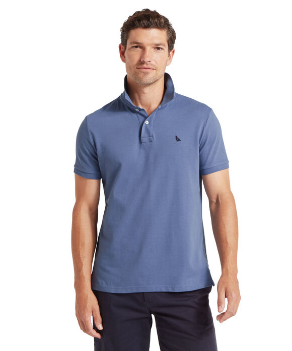 Schoffel St Ives Polo Shirt: Vintage Indigo