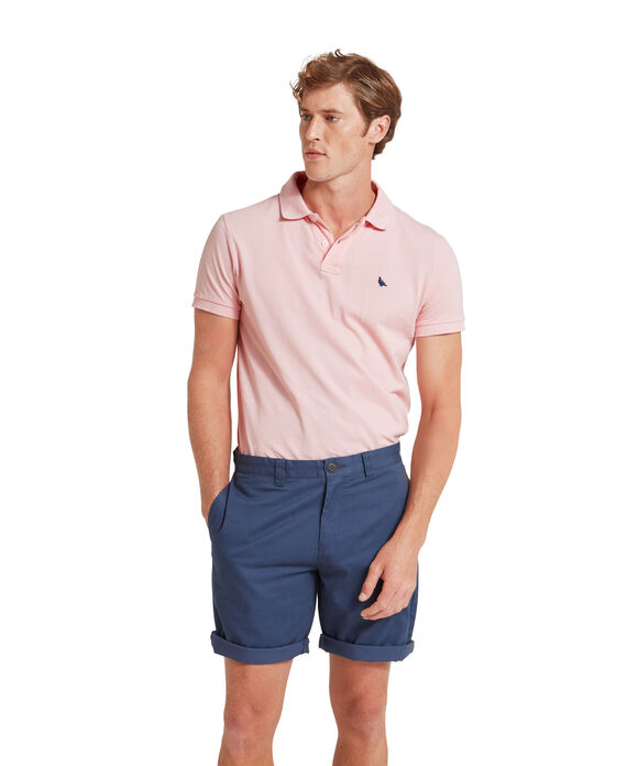 Schoffel St Ives Polo Shirt: Chalky Coral