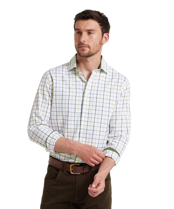 Schoffel Baconsthorpe Tailored Shirt: Woodland Check