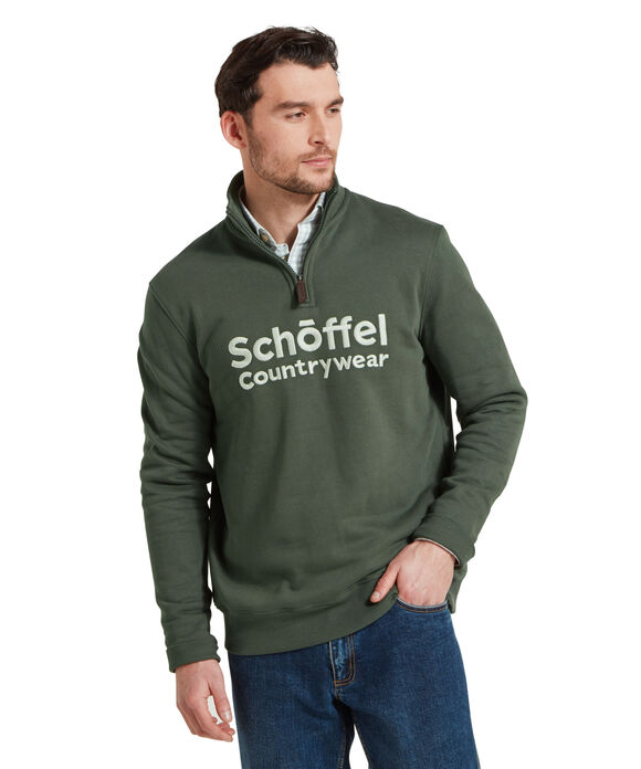 Schoffel Bude Sweatshirt: Dark Forest