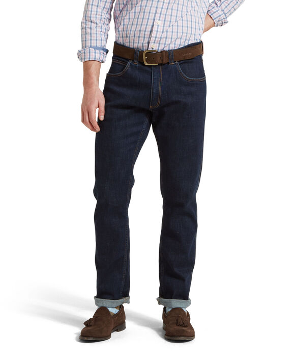 Schoffel Chiltern Jeans: Dark Denim