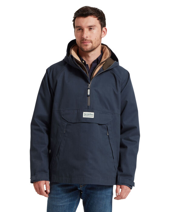 Schoffel Overton Waterproof Anorak: Navy