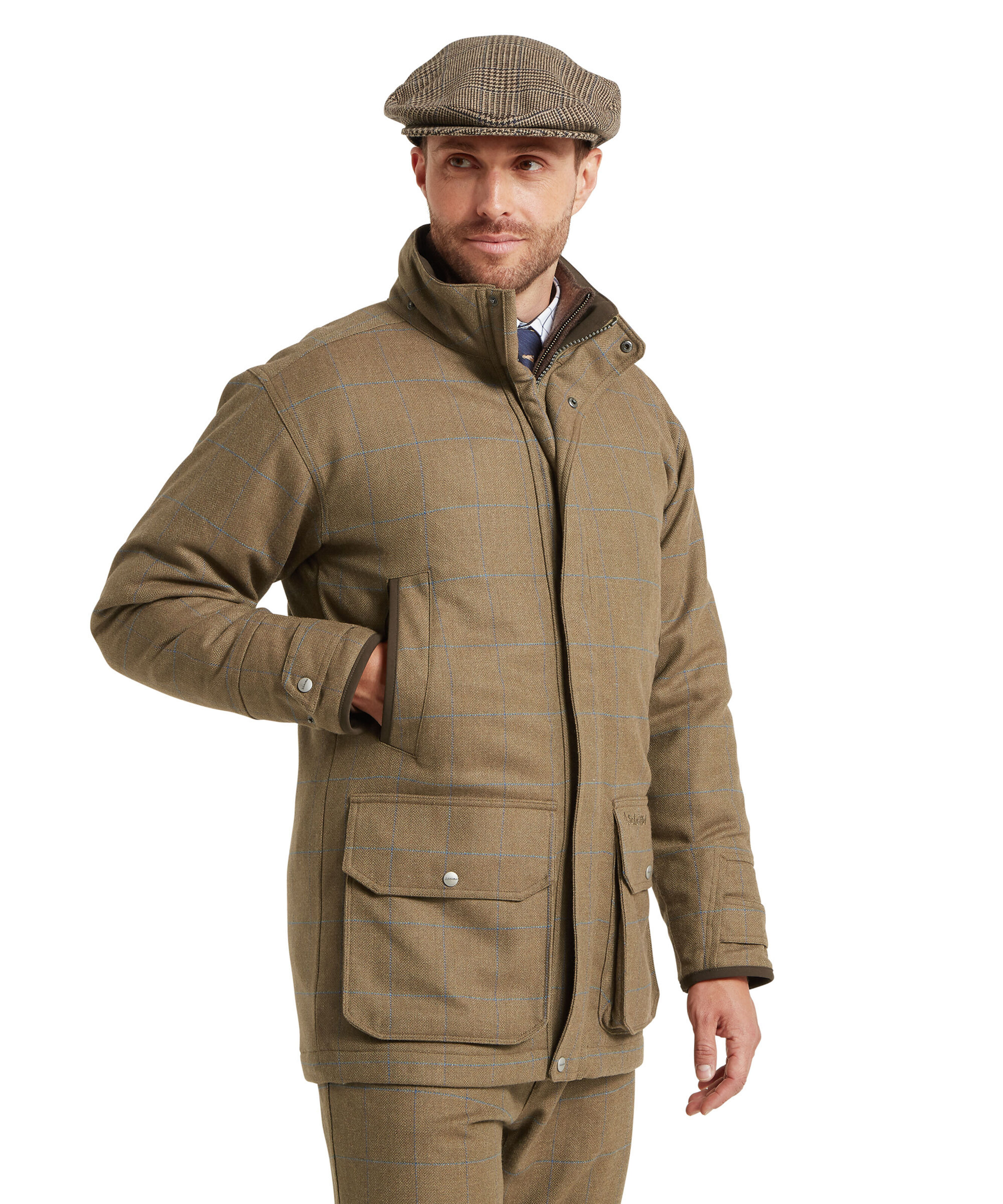 Tweed Coat Schoffel Coat Mens Schoffel Ptarmigan Tweed Classic