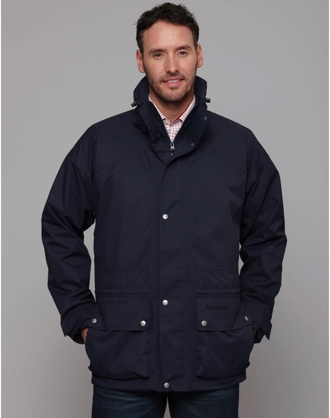 Schoffel Ketton Lightweight Waterproof Jacket: Navy
