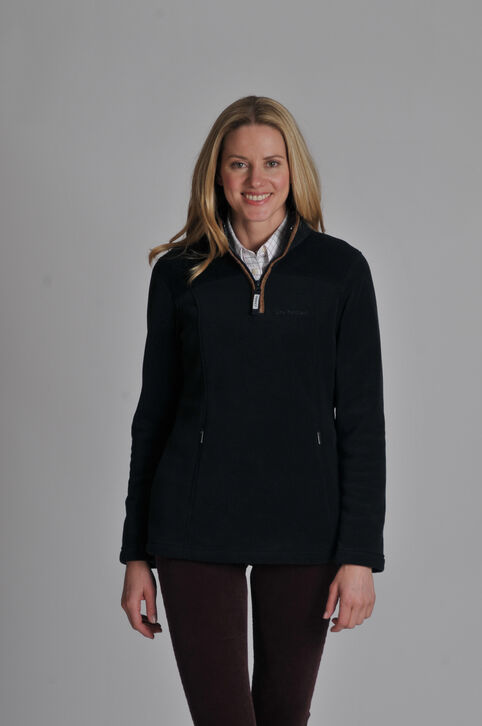 Schoffel Tilton 1/4 Zip Fleece: Navy