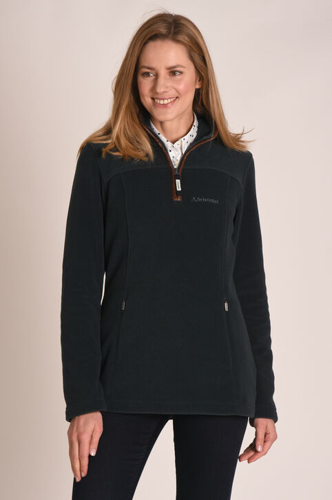 Schoffel Tilton 1/4 Zip Fleece: Kingfisher