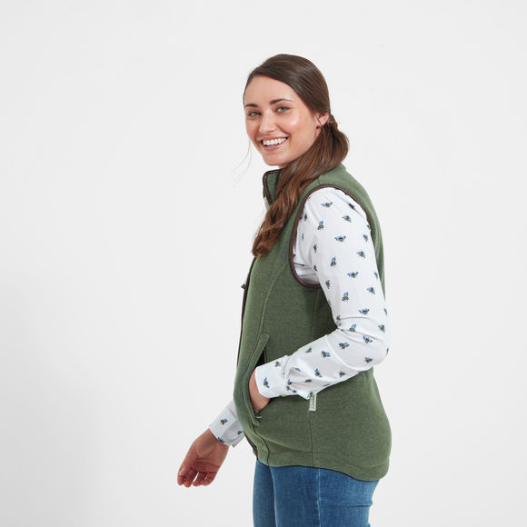Schoffel Lyndon Fleece Gilet – Cedar Green