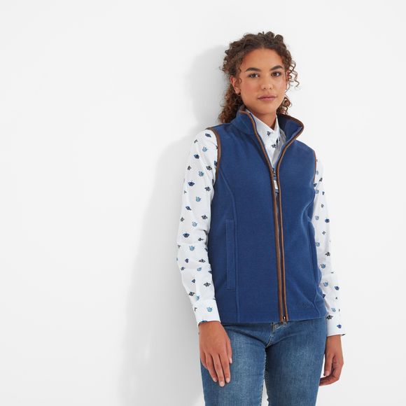 Schoffel Lyndon Fleece Gilet – Cobalt Blue