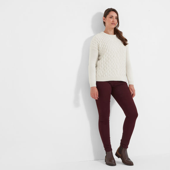 Schoffel Maree Jumper : Ivory