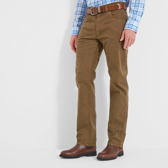 Schoffel Canterbury Jeans: Toffee