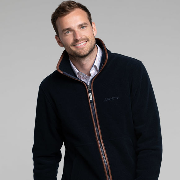Schoffel Cottesmore Fleece: Navy