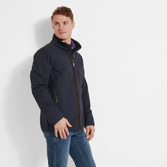 Schoffel Burrough Jacket: Navy