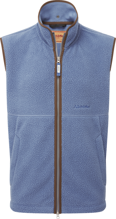 Schoffel Oakham Retro Fleece Gilet: Vintage Navy