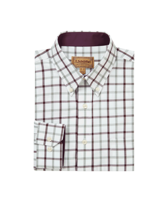 Schoffel Brancaster Shirt: Wine Check