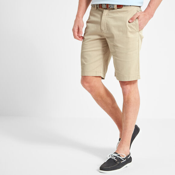 Schoffel Cotton Paul Shorts: Oat