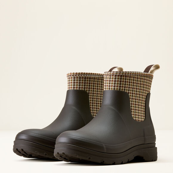 Ariat Kelmarsh Shortie Welly: Chocolate