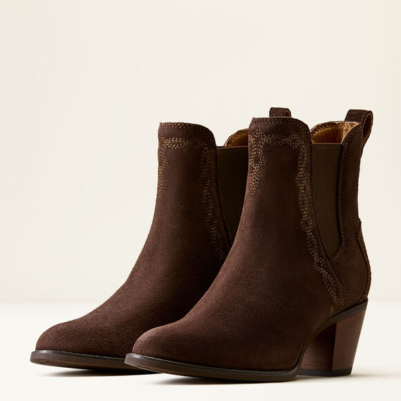 Ariat Demi Boot: Choco Suede